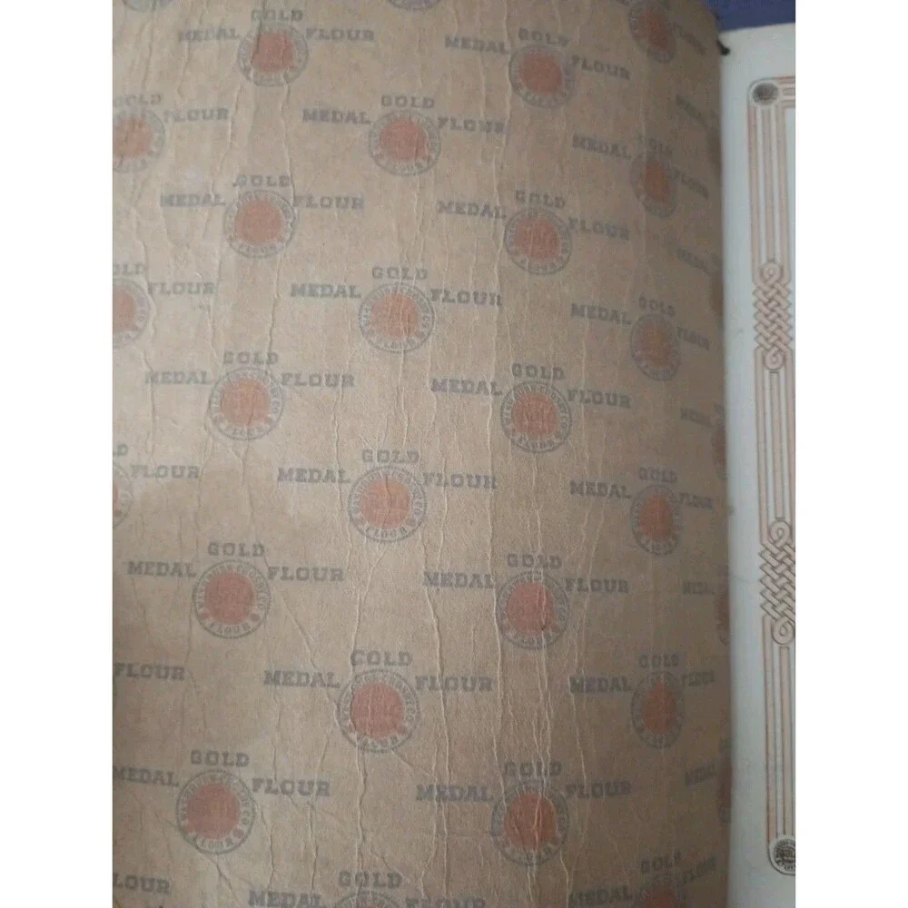 Antique 1910 Gold Medal Flour Cook Book Washburn-Crosby Co. Soft Cover Book